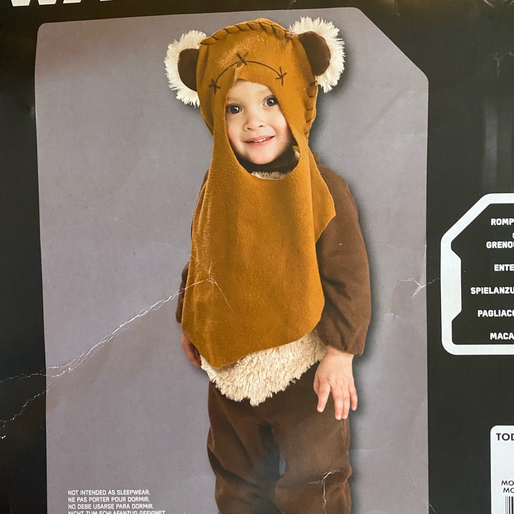 Star Wars Ewok Kids Costume - Brown and Cream